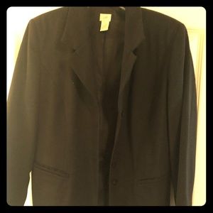 J.Jill black lined jacket